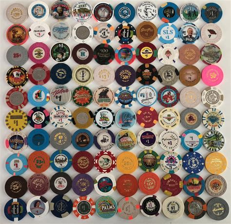 casino chips collection